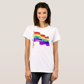 All-American Lesbianisme T-shirt (Voorkant volledig)