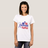 All American Mama T-shirt (Voorkant volledig)