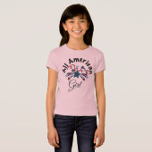 All-American Meisje T-Shirt (Voorkant volledig)