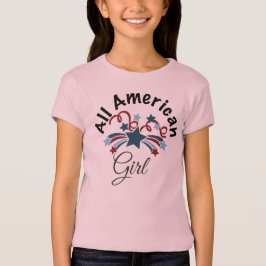 All-American Meisje T-Shirt