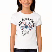 All-American Meisje T-Shirt