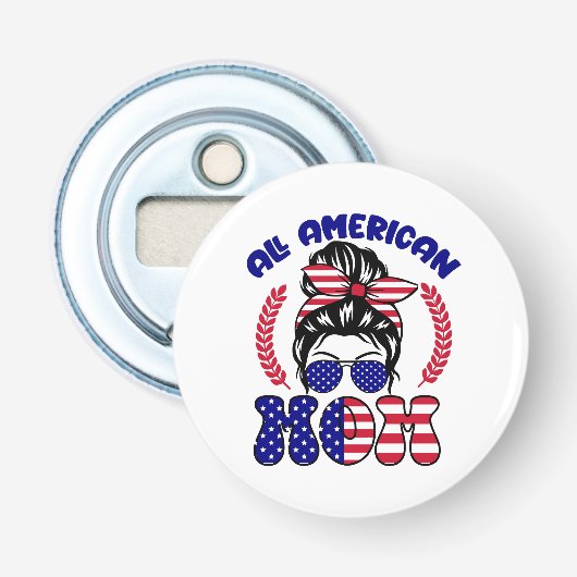 All American Moeder-32169 Button Flesopener (Voorkant)