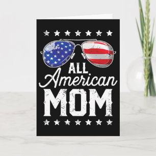 All American Moeder 4 juli Moederdag Zonnebril Kaart