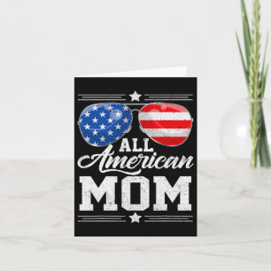 All American Moeder 4e Juli Moederdag Zonnebril Kaart