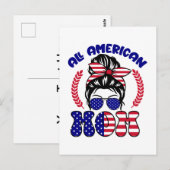 All American Mom-32169 Briefkaart (Voorkant / Achterkant)