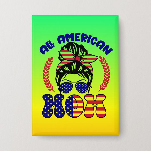 All American Mom-32169 Button (Voorkant)