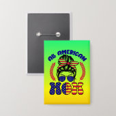 All American Mom-32169 Button (Voorkant / Achterkant)