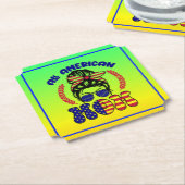 All American Mom-32169 Kartonnen Onderzetters (Gekanteld)