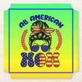 All American Mom-32169 Kartonnen Onderzetters (Voorkant)
