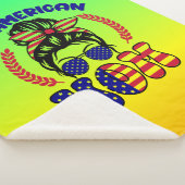 All American Mom-32169 Sherpa Deken (3/4)