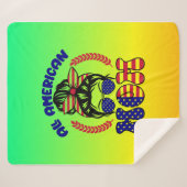 All American Mom-32169 Sherpa Deken (Voorkant (horizontaal))