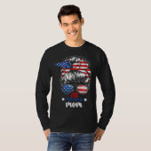All American Mom 4th of July Party T-shirt (Voorkant volledig)