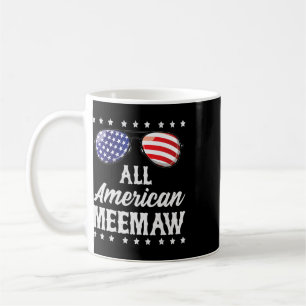 All American Oma 4 juli Onafhankelijkheidsdag P Koffiemok