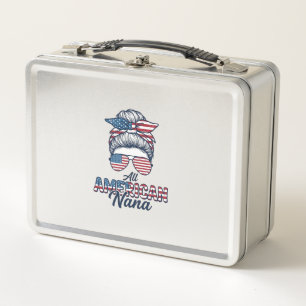 All American Oma Patriottische Rommelige Knot Vect