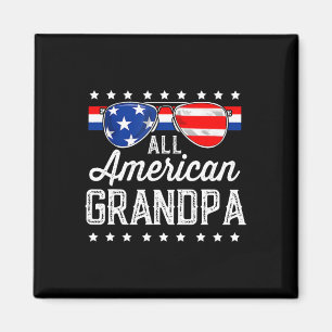 All American Opa 4 juli Usa Zonnebril Heren Magneet
