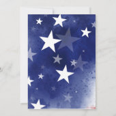 All American Party 4th van juli Uitnodiging (Achterkant)