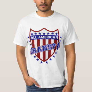 All American Patriotic Grandpa T-shirt