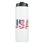 "All American" Patriotic USA Logo Thermosbeker (Voorkant)