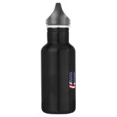 "All American" Patriotic USA Logo Waterfles (Links)