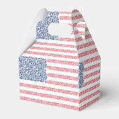 All-American Picnic Couples Shower op 4 juli Bedankdoosjes (Achterkant)
