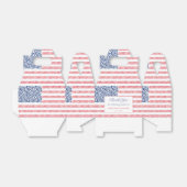 All-American Picnic Couples Shower op 4 juli Bedankdoosjes (Uitgevouwen)