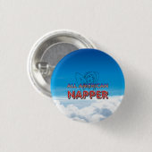 All American Slaapster Ronde Button 3,2 Cm (Voorkant /achterkant)