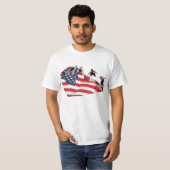 All-American Snowboarder T-Shirt (Voorkant volledig)