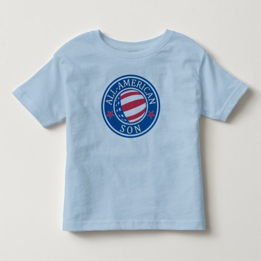 All-American Son Kinder Shirts (Voorkant)