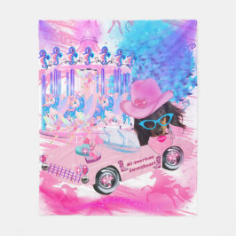 All American Sweetheart Blanket Fleece Deken