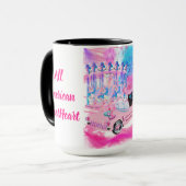 All American Sweetheart Two Tone Coffee Mok (Voorkant links)