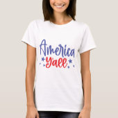 All American T-Shirt (Voorkant)