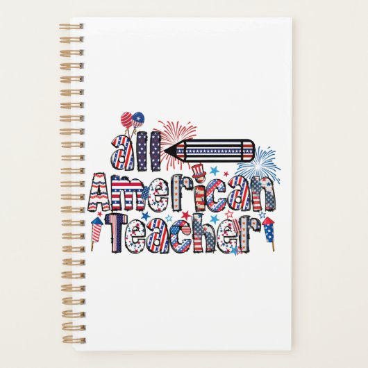 All American Teacher Planner (Voorkant)