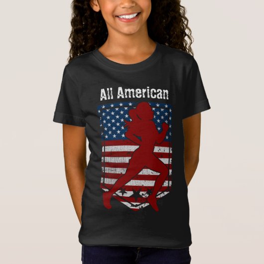 All-American Track & Field noodlijdend T-shirt (Voorkant)