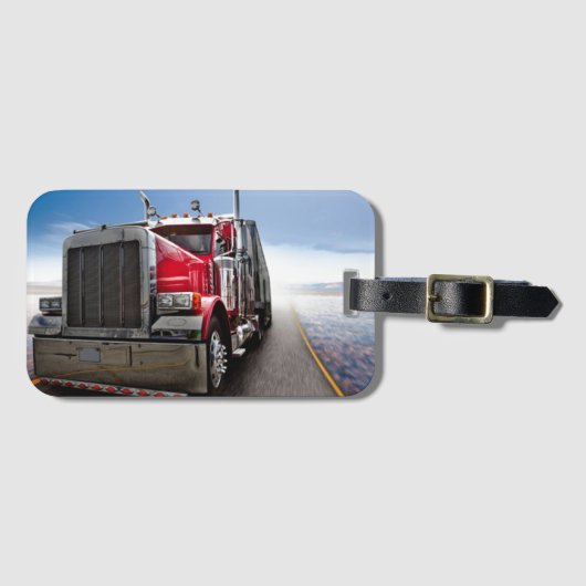 All American Trucker Bagagelabel (Voorkant (horizontaal))