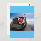 All American Trucker Briefkaart (Voorkant / Achterkant)