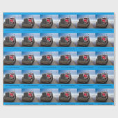 All American Trucker Cadeaupapier (Vlak)