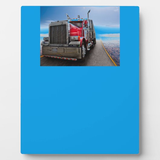 All American Trucker Fotoplaat (Voorkant)