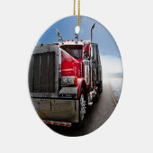 All American Trucker Keramisch Ornament (Rechts)