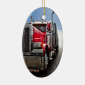 All American Trucker Keramisch Ornament (Rechts)