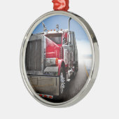 All American Trucker Metalen Ornament (Links)