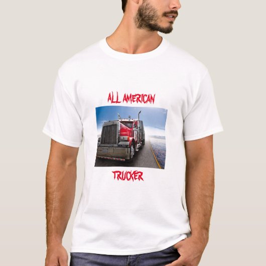 All American Trucker T-shirt (Voorkant)