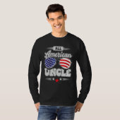 All American Uncle 4th Of July Family Matching T-shirt (Voorkant volledig)