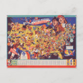 All-American Vintage FC Map Briefkaart (Voorkant)