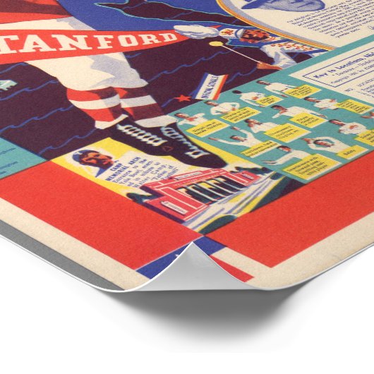 All-American Vintage FC Map Poster (Hoek)