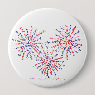 All-American-Vuurwerk Knop Ronde Button 4,0 Cm