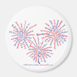 All-American Vuurwerk Magneet