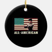 All-American Welder Keramisch Ornament (Achterkant)