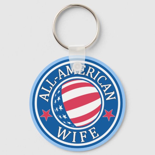 All-American Wife Sleutelhanger (Voorkant)