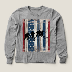All-Amerikaanse Kinderen Hockey Uitrusting T-Shirt