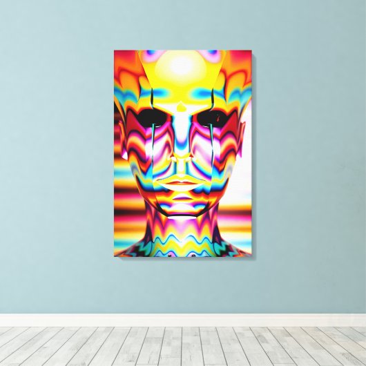 All Apologies to the Unemployed Artists - Ken Gage Canvas Afdruk (Insitu (Houten vloer))